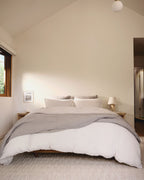 Linen Sham Set (Dove)