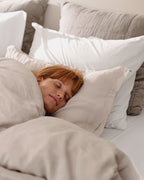 Linen Sham Set (Dove)