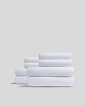 4+4 Organic Plush Bath Bundle - White
