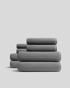 4+4 Organic Plush Bath Bundle - Pebble