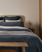 Garment Dyed Channel Body Pillow Cover (Dusk)