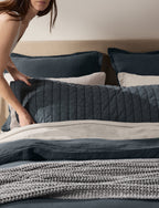 Garment Dyed Channel Body Pillow Cover (Dusk)