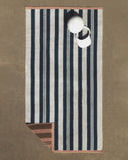 4x Casita Beach Towel Bundle - Dove and Peacock