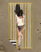 4x Casita Beach Towel Bundle - Citron and Sky