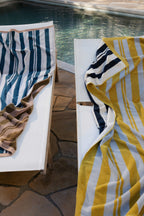 4x Casita Beach Towel Bundle - Dove and Peacock