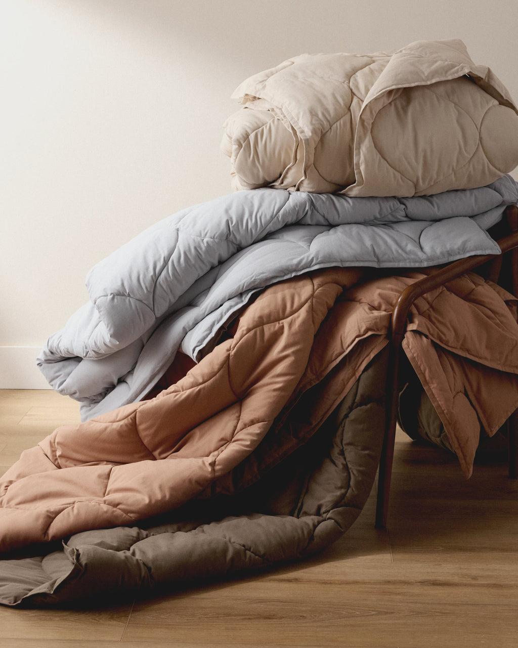 Cotton Drift Comforter (Adobe)