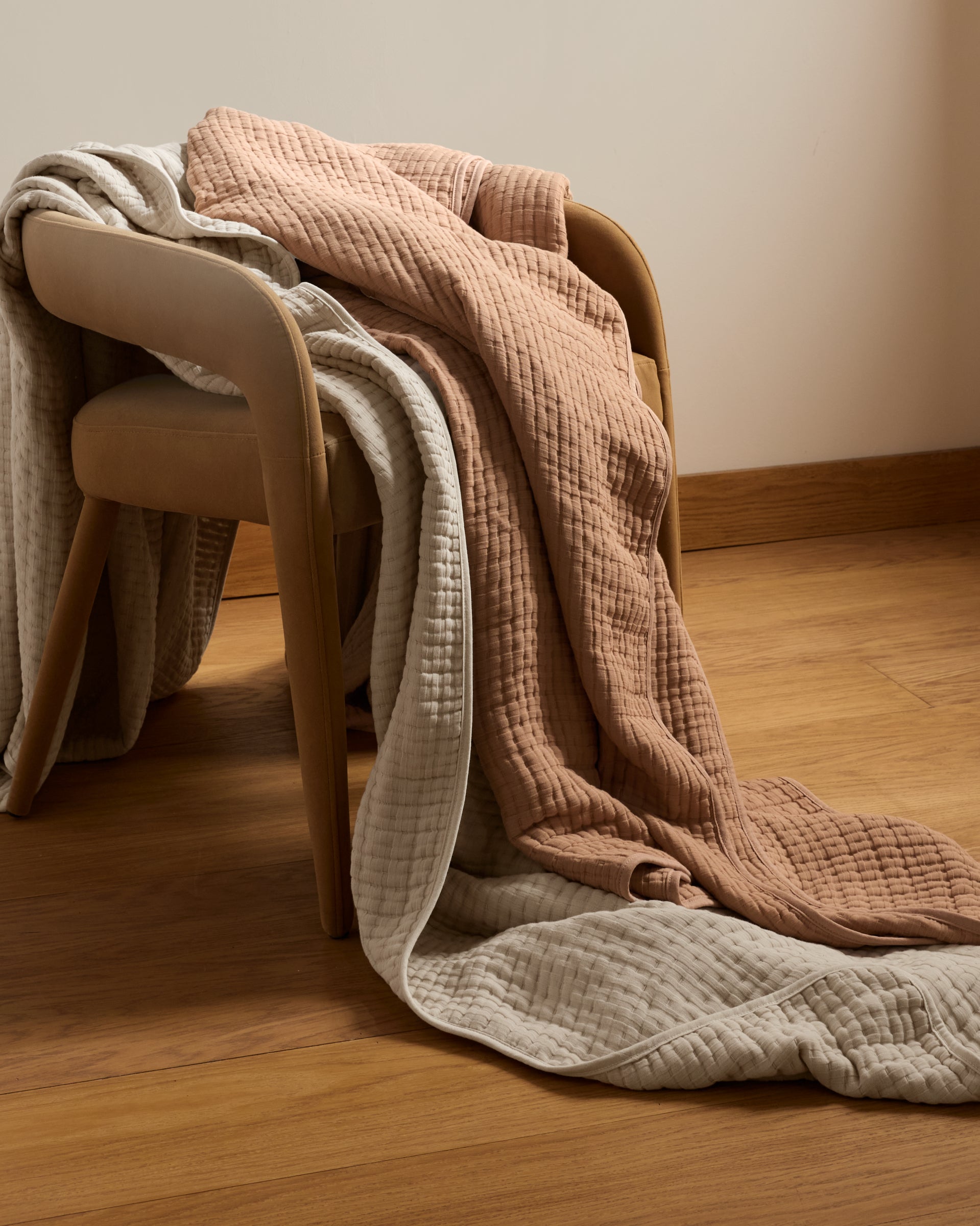 Air Cotton Coverlet - FINAL SALE (Bone)
