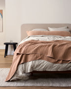Air Cotton Coverlet - FINAL SALE (Adobe)