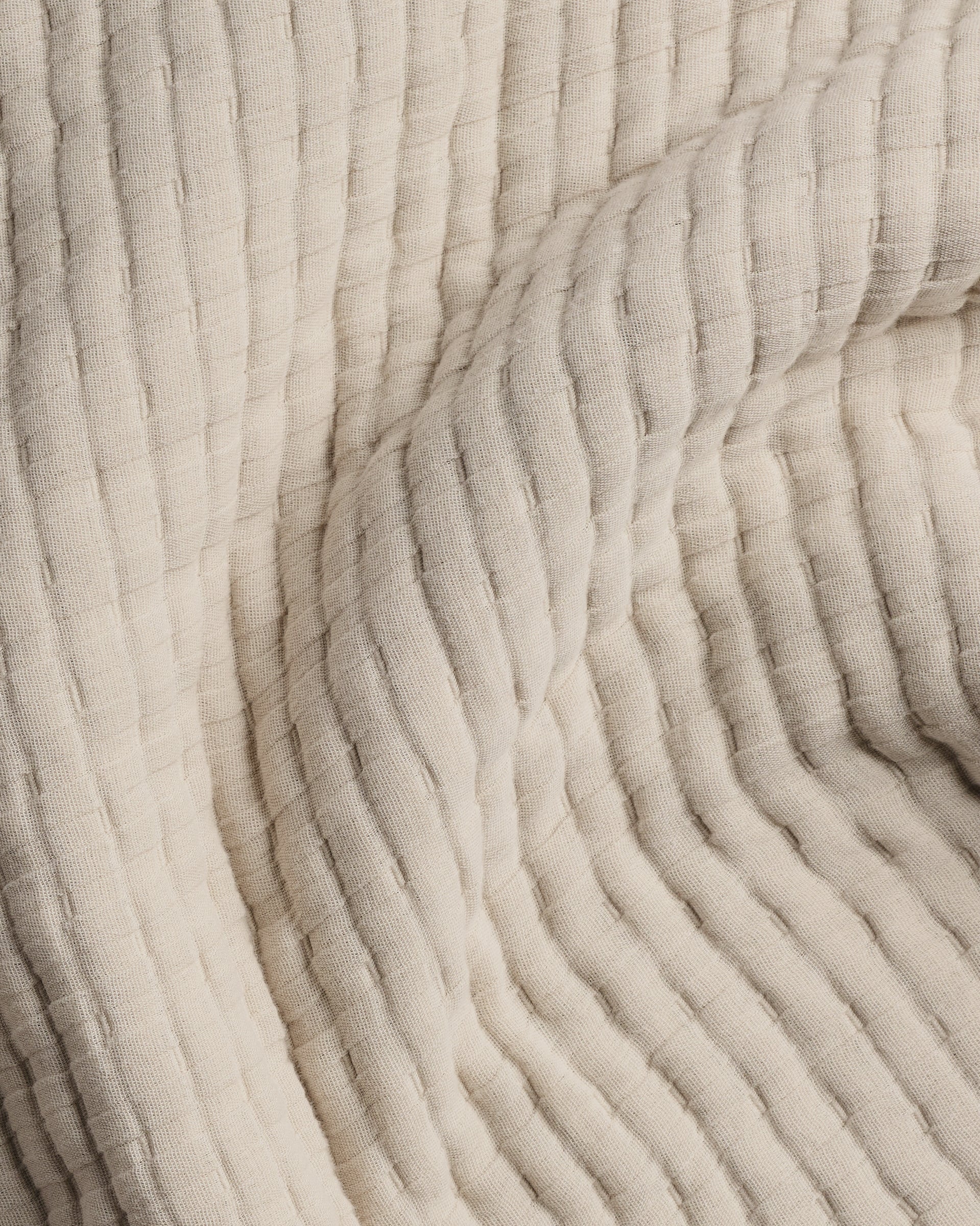 Air Cotton Coverlet - FINAL SALE (Bone)