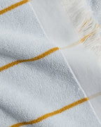 4x Bayside Beach Towel Bundle - Lagoon with Marigold