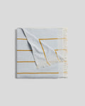 Bayside Beach Towel (Lagoon with Marigold)