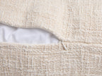Boucle Body Pillow Cover (Cream)