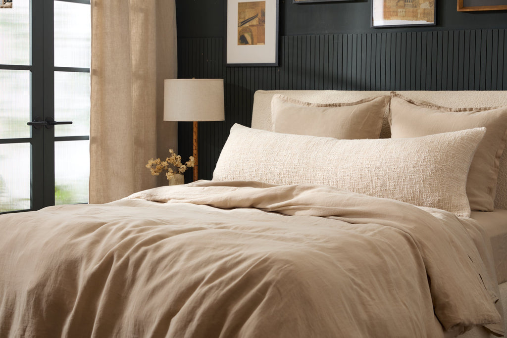 Boucle Body Pillow Cover (Cream)