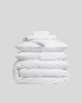 Brushed Cotton Bundle - White TW/XL