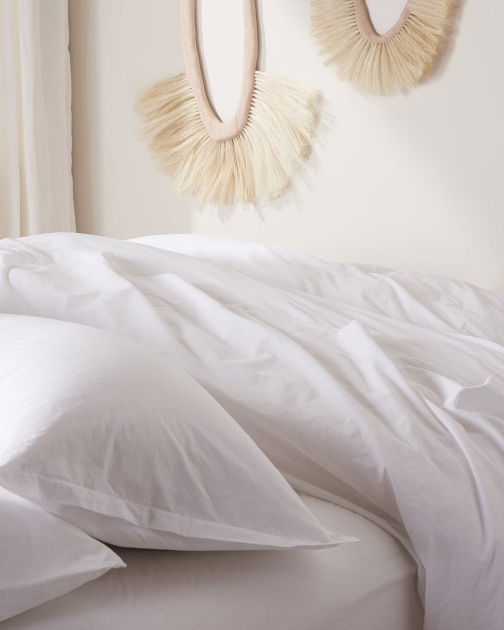 Brushed Cotton Bundle - White K/CK