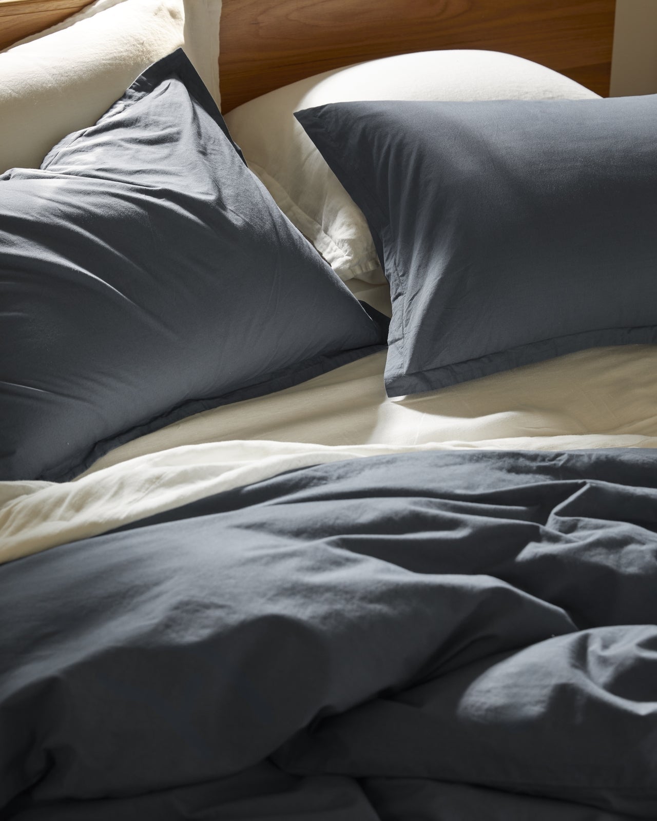 Brushed Cotton Duvet Cover Set - Dusk K/CK
