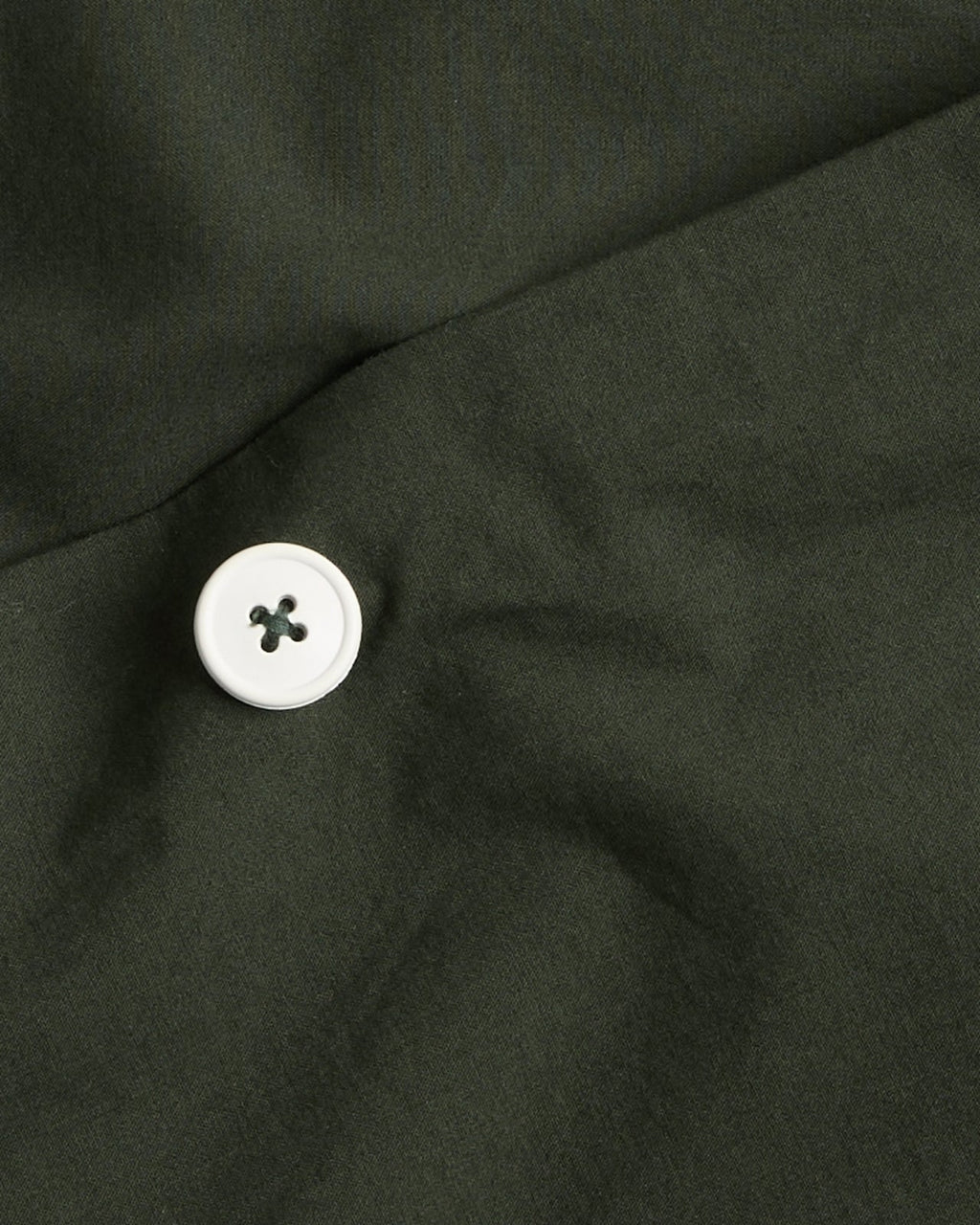 Brushed Cotton Duvet Cover Set - Evergreen TW/XL
