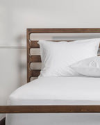 Brushed Cotton Fitted Sheet (White)