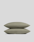 Brushed Cotton Pillowcase Set (Moss)