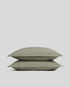 Brushed Cotton Sham Set (Moss)