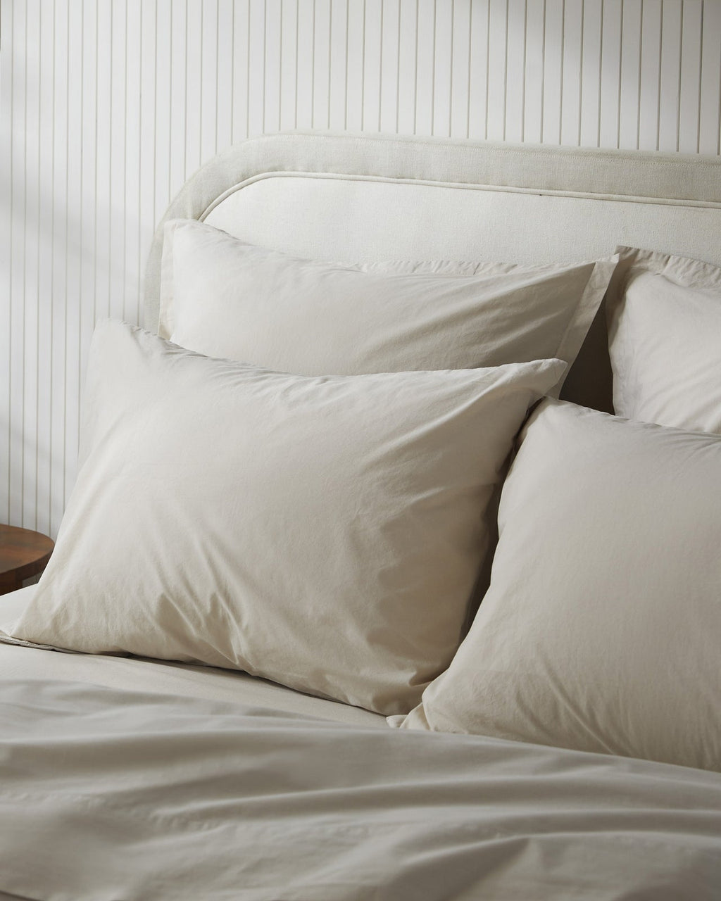 Brushed Cotton Sheet Set - Bone K/CK
