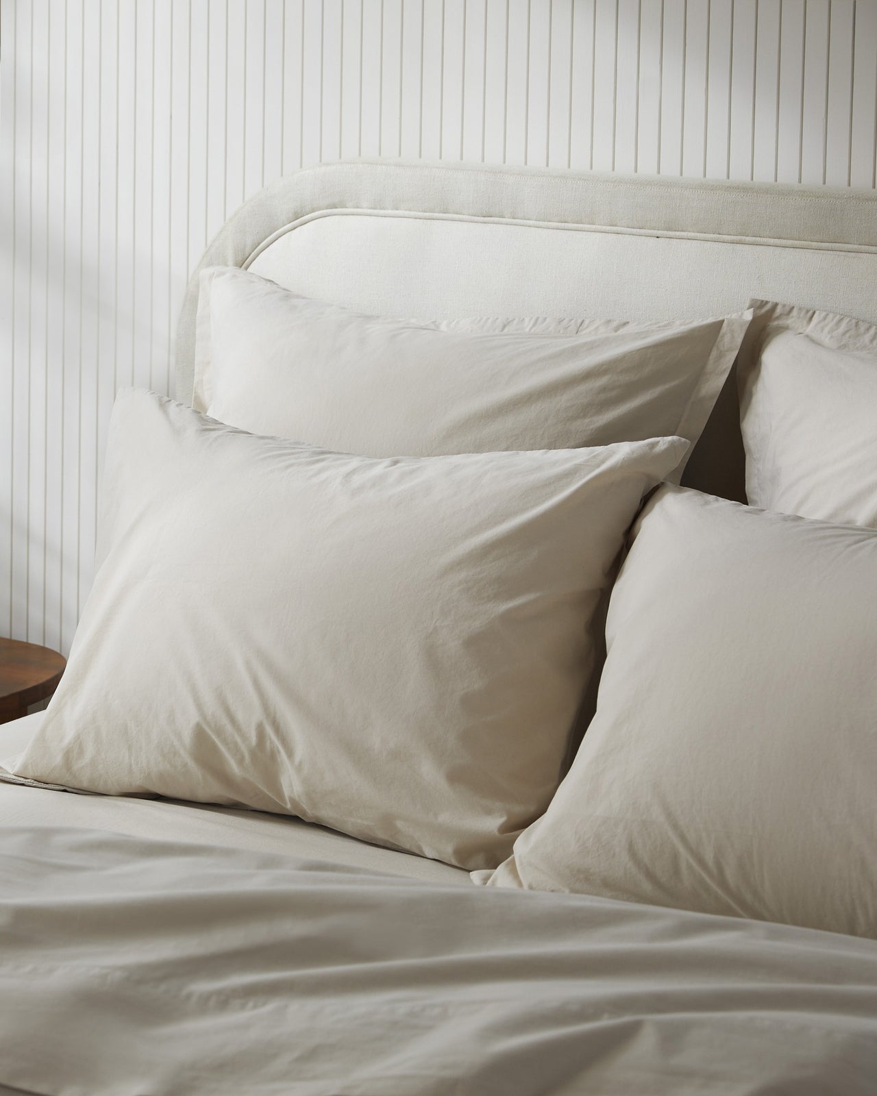 Brushed Cotton Sheet Set - Bone K/CK