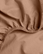 Brushed Cotton Fitted Sheet (Adobe)