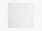 Brushed Cotton Fabric Swatch (White)
