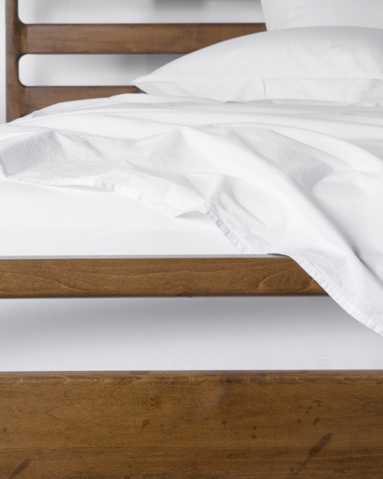 Brushed Cotton Top Sheet (White)