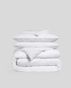 Brushed Cotton Venice Set - White K/CK