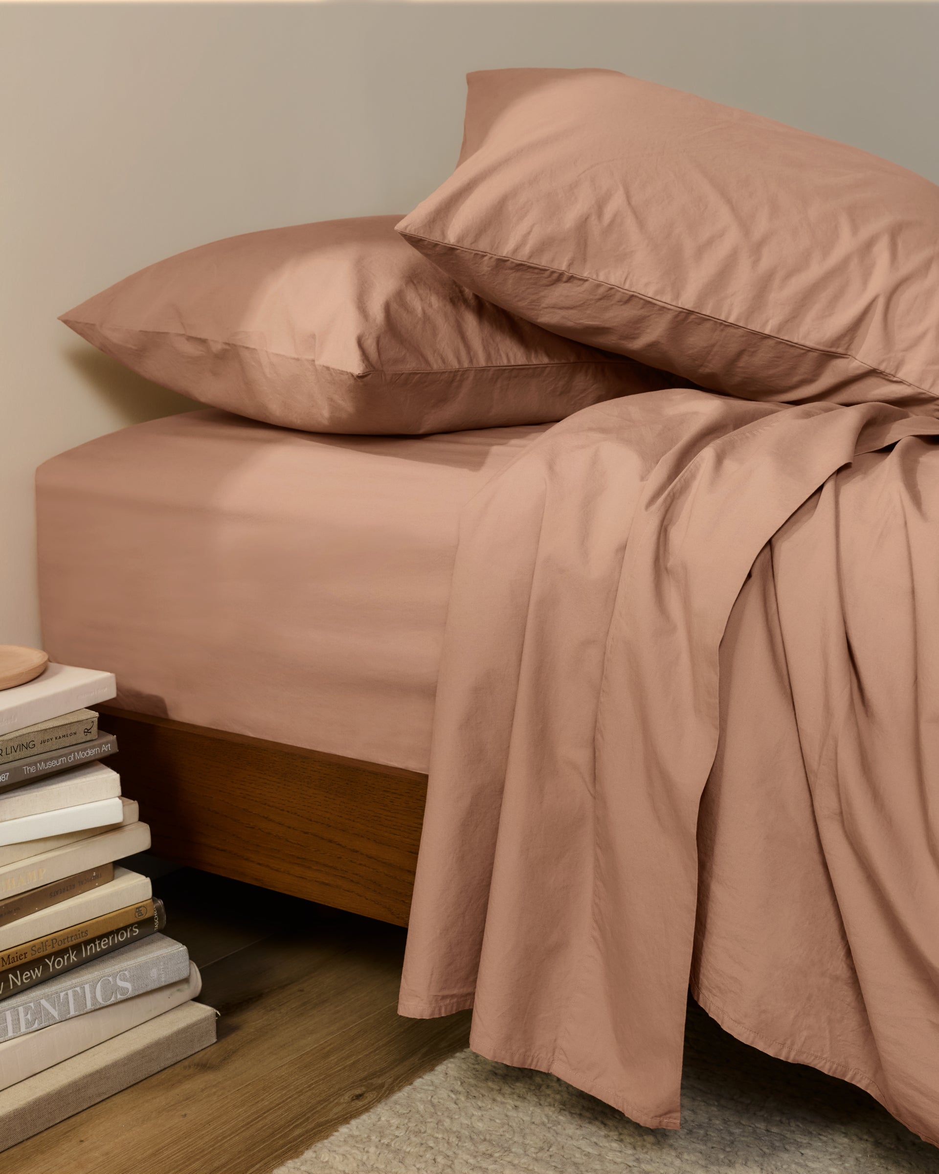 Brushed Cotton Sheet Set - Adobe K/CK