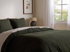 Brushed Cotton Fabric Swatch (Evergreen)