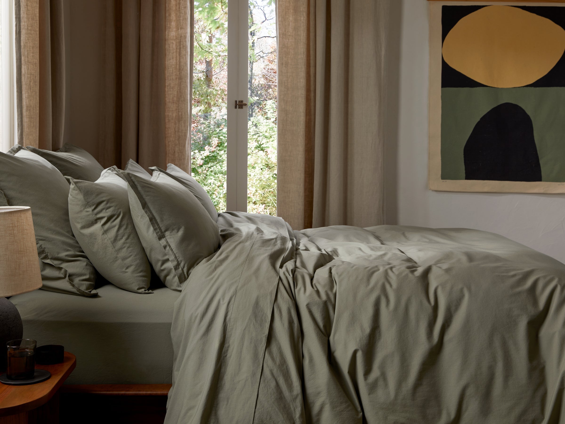 Brushed Cotton Bundle - Moss TW/XL