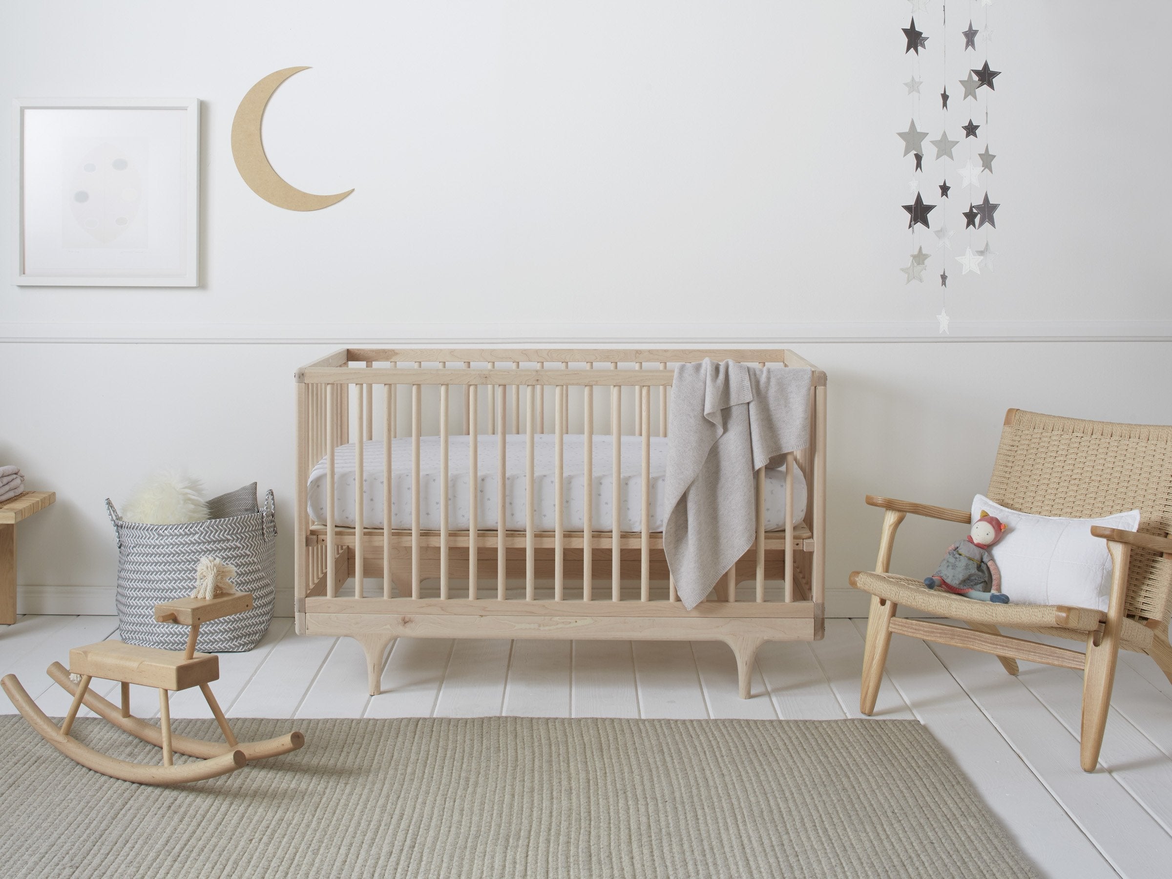 Cashmere Baby Blanket (Grey)