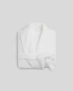 Classic Turkish Cotton Robe (White)