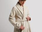 Classic Turkish Cotton Robe (Bone)