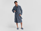Classic Turkish Cotton Robe (Dusk)