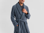 Classic Turkish Cotton Robe (Dusk)