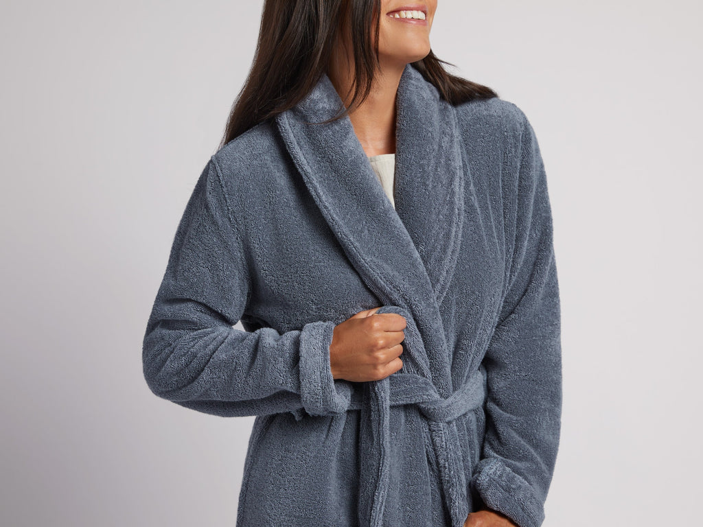 Classic Turkish Cotton Robe (Dusk)