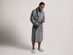 Classic Turkish Cotton Robe (Stone)
