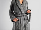Classic Turkish Cotton Robe (Stone)