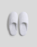 Classic Turkish Cotton Slippers (White)