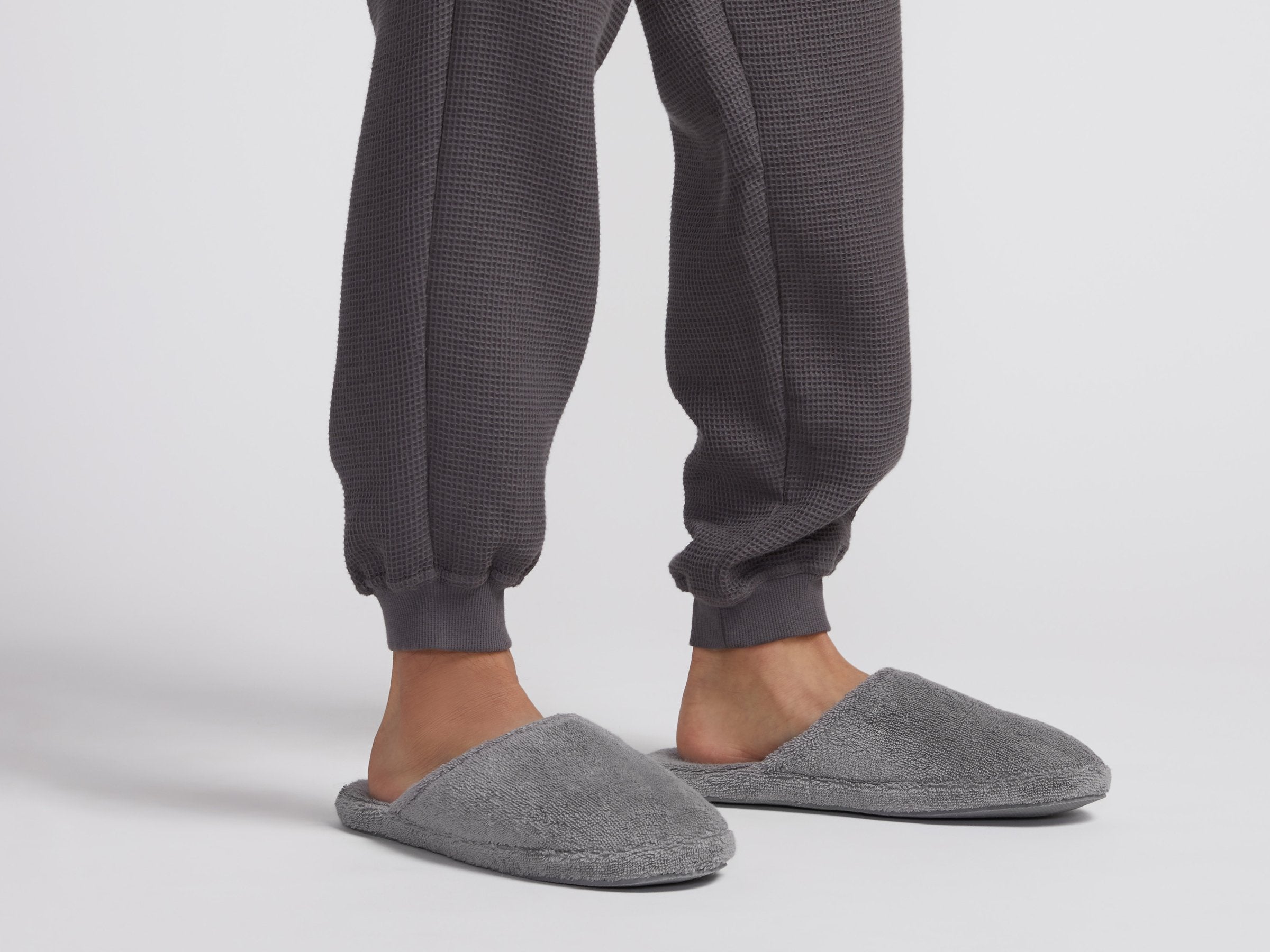 Classic Turkish Cotton Slippers - FINAL SALE (Stone) OLD