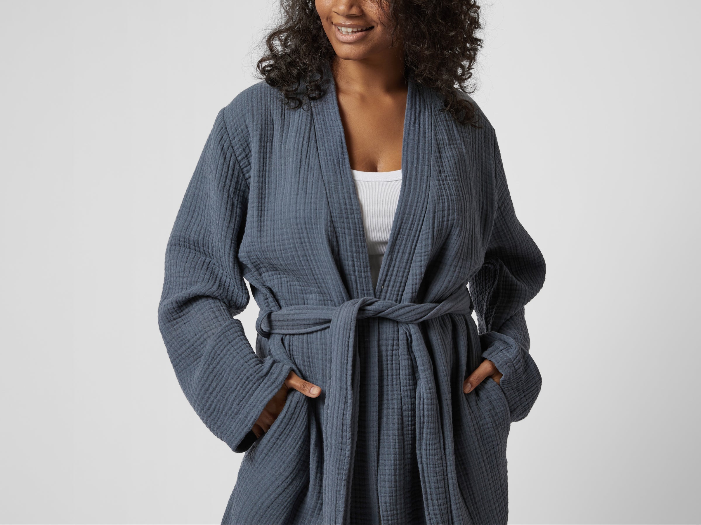 Cloud Cotton Robe (Dusk)