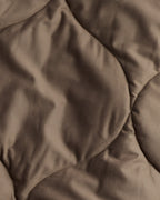 Cotton Drift Comforter (Warm Grey)