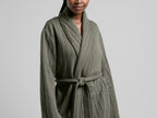 Cozy Knit Robe (Moss)