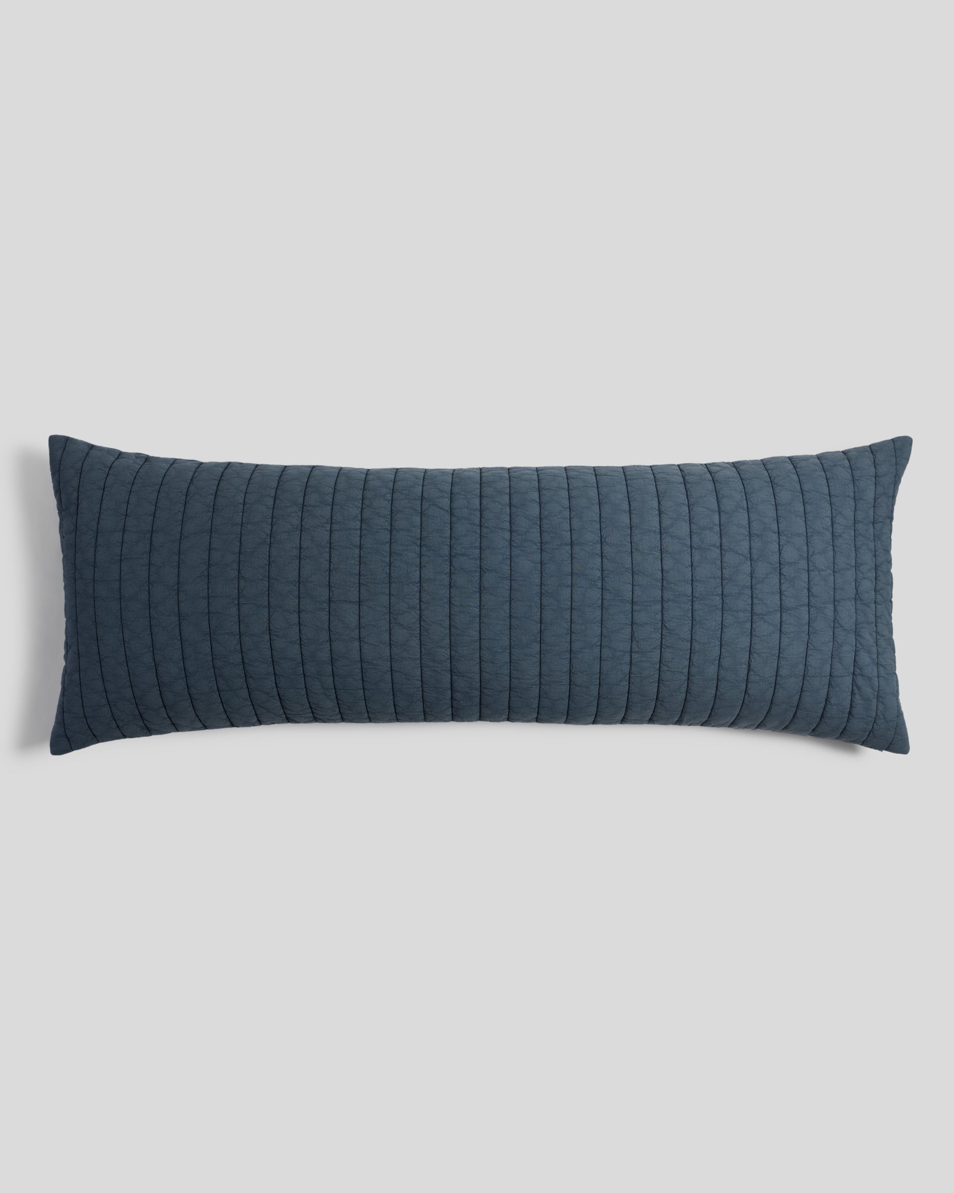 Garment Dyed Channel Body Pillow Cover (Dusk)