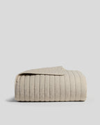 Garment Dyed Channel Quilt (Bone)
