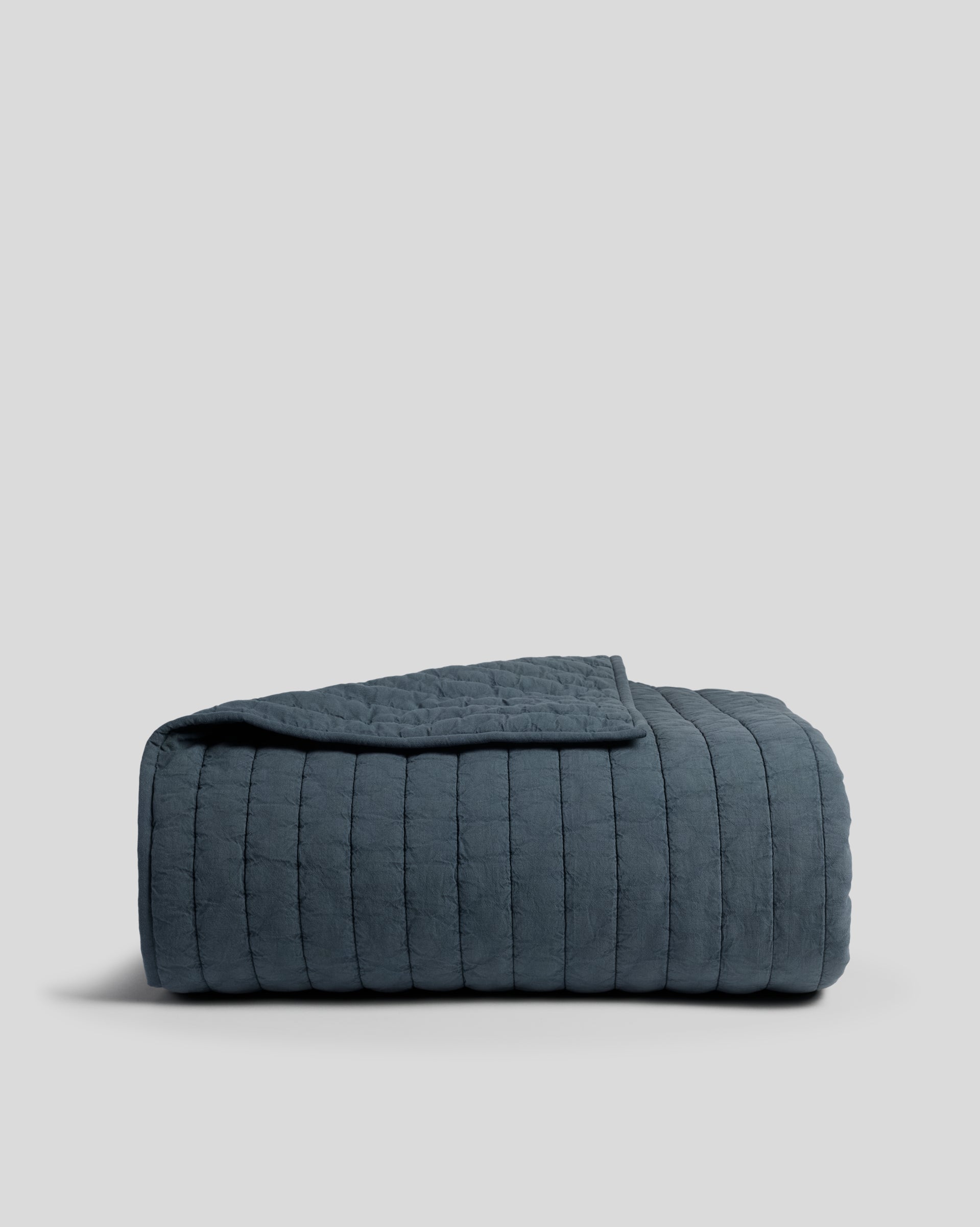 Garment Dyed Channel Quilt (Dusk)