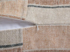 Heritage Linen Body Pillow Cover - FINAL SALE (Natural Stripe Warm)